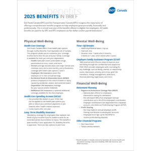 Flyer | Canada Benefits-in-Brief Guide