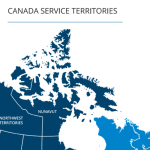 Flyer | Dot Foods Canada Service Territories Map