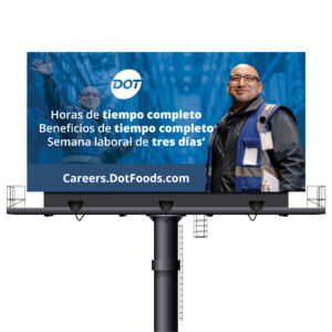 Billboard | Warehouse Scheduling Benefits (Spanish)