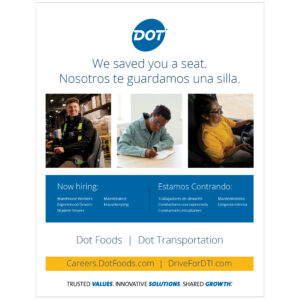 Print Ad | We Saved You A Seat (Dot/DTI, English/Spanish)