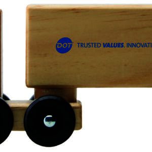 Wooden Semi Truck
