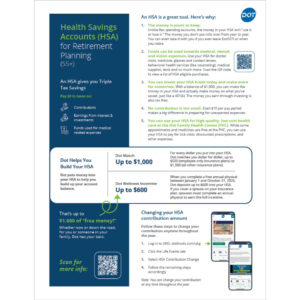 Flyer | Health Savings Account (HSA) 55+