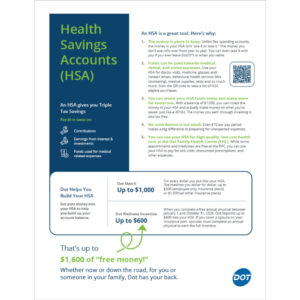 Flyer | Health Savings Account (HSA) General