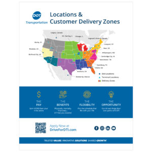 Flyer | Delivery Zones