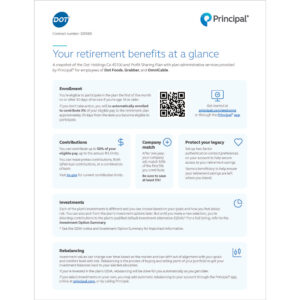 Flyer | Principal Retirement Benefits